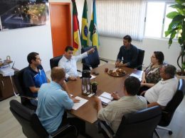 Poder Executivo municipal recebe a visita de assessor da Casa Civil estadual