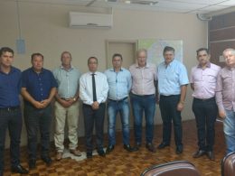 Em reunião no DAER líderes da região buscam a construção de um novo trevo de acesso à VRS-810