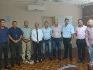 Em reunião no DAER líderes da região buscam a construção de um novo trevo de acesso à VRS-810
