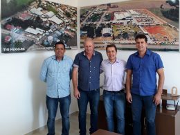 Deputado estadual Sérgio Turra visita Tio Hugo