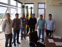 Poder Executivo recebe a visita de uma comitiva do município gaúcho de Jóia