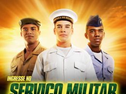Jovens que completam 18 anos em 2018 devem fazer o alistamento militar