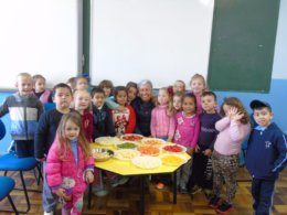Alunos do Pré I da escola Casemiro de Abreu participam de atividade diferenciada