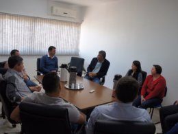 Deputado federal Afonso Motta visita Tio Hugo