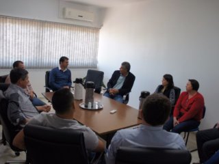 Deputado federal Afonso Motta visita Tio Hugo