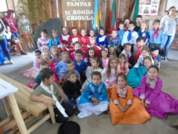 FOTOS: Escolas municipais de Tio Hugo celebram a Semana Farroupilha com várias atividades