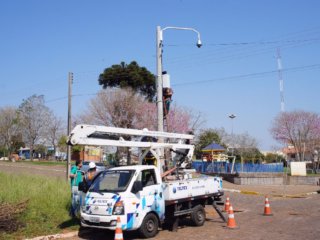 Com nove câmeras no total implantação do projeto de videomonitoramento foi finalizada em Tio Hugo