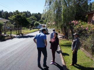 Concluída a pavimentação asfáltica das ruas do Bairro Gourg