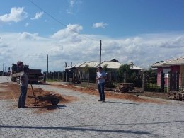 Com investimento de aproximadamente R$ 170 mil pavimentação de ruas no Bairro Progresso é finalizada