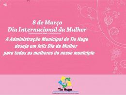 Feliz Dia da Mulher…
