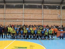 Iniciado o campeonato de futsal e voleibol de Tio Hugo 2018