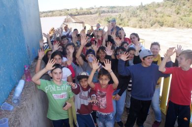 Alunos visitaram a Barragem