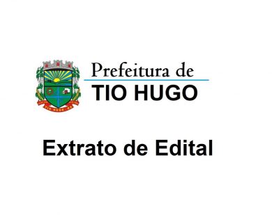 EXTRATO DE EDITAL DE CONTRATO TEMPORÁRIO Nº 003/2020