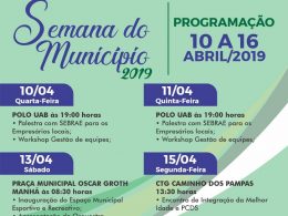 Tio Hugo 19 anos: Confira a programação da Semana do Município
