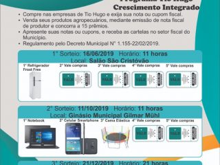 Iniciada a Campanha Nota Premiada 2019
