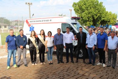 Nova conquista: Município de Tio Hugo adquire ambulância 0 Km
