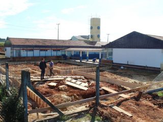 Mãos a obra: Iniciada ampliação da EMEI Arlindo Kerber
