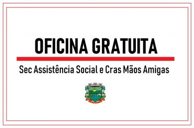 Inscrições abertas para oficina gratuita