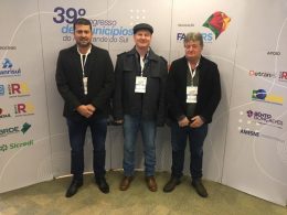 Gilso Paz participa do 39º Congresso de Municípios do Rio Grande do Sul