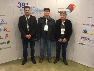 Gilso Paz participa do 39º Congresso de Municípios do Rio Grande do Sul