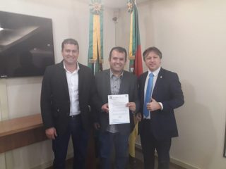 Segurança do trânsito no perímetro urbano de Tio Hugo é pauta de reunião na capital