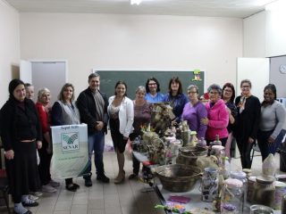Concluída a oficina de Reciclagem e Restauração