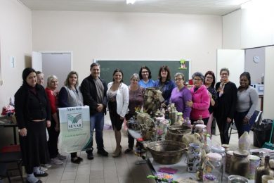 Concluída a oficina de Reciclagem e Restauração