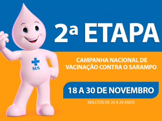 Campanha de Vacinação contra o Sarampo: Jovens de 20 a 29 anos deverão ser vacinados