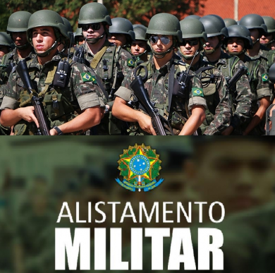Jovens que completam 18 anos em 2020 deverão se alistar no Serviço Militar