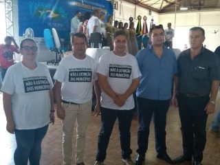Tio-huguenses participam da Mobilização em Defesa dos Pequenos Municípios