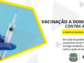 Secretaria de Saúde realizará a vacinação a domicílio