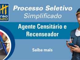 Inscrições para o concurso do IBGE Censo 2020 vão até 24 de março