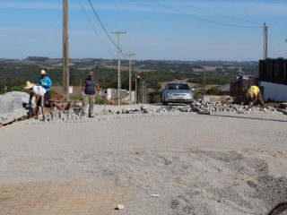 Pavimentação de ruas na área urbana