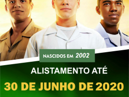 Jovens nascidos em 2002 deverão efetuar o alistamento no Serviço Militar em plataforma on-line