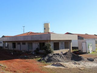 70% da obra de ampliação da creche já foi executada
