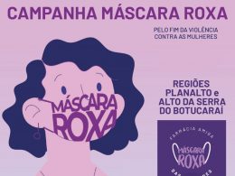 Máscara Roxa: Não à violência doméstica