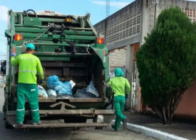 Devido aos feriados de 25 de dezembro e 1º de janeiro haverá mudança nos dias de recolhimento de lixo