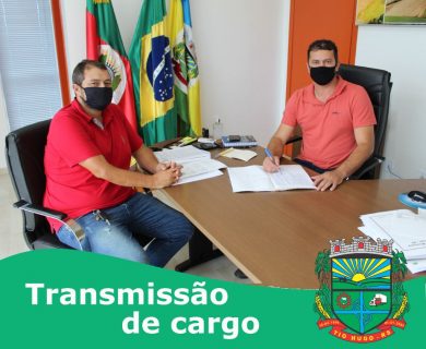 Geder Follmer assume o Executivo Municipal