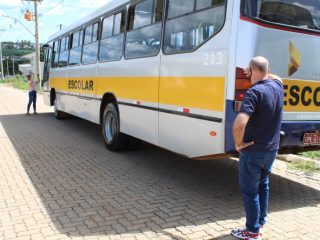 Volta às aulas: Vistoria do transporte escolar