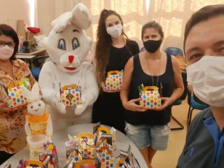 Páscoa Para todos: Projeto desenvolvido no município entrega cestas para crianças e jovens de baixa renda