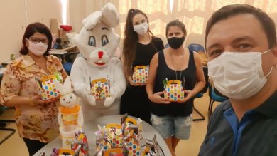 Páscoa Para todos: Projeto desenvolvido no município entrega cestas para crianças e jovens de baixa renda