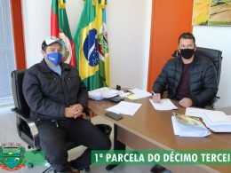 Poder Executivo Municipal anuncia pagamento da 1ª parcela do décimo terceiro salário dos servidores públicos municipais