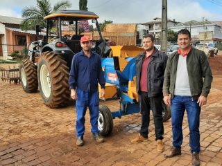 Novo implemento para a Patrulha Agrícola da Secretaria Municipal de Agricultura