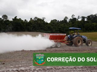Inscrições para o Programa de Correção do Solo – Distribuição de calcário – serão iniciadas no dia 12 de julho