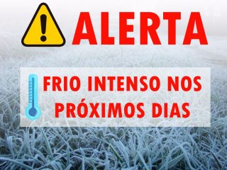 ⚠ Alerta de baixas temperaturas: