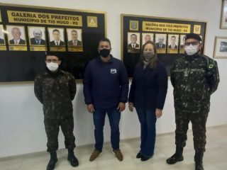 Visita de Orientação Técnica na Junta de Serviço Militar do município