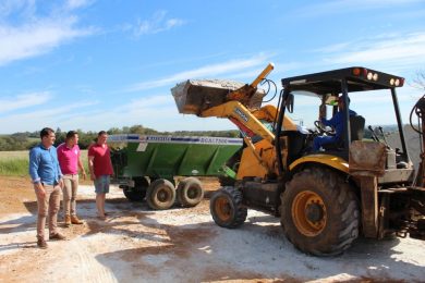 Mais de 100 produtores rurais tio-huguenses são beneficiados no Programa de Correção dos Solos