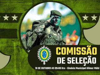 Jovens alistados no Serviço Militar em 2021 deverão comparecer a Comissão de Seleção