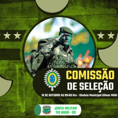 Jovens alistados no Serviço Militar em 2021 deverão comparecer a Comissão de Seleção