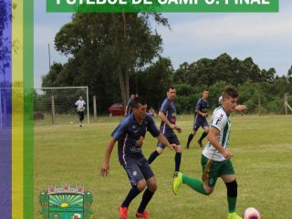 Finais do Campeonato Municipal de Futebol de Campo serão disputadas no dia 23 de outubro